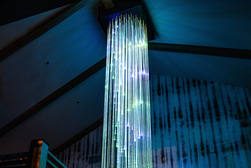 Helix Chandelier, Laguna Hills, CA