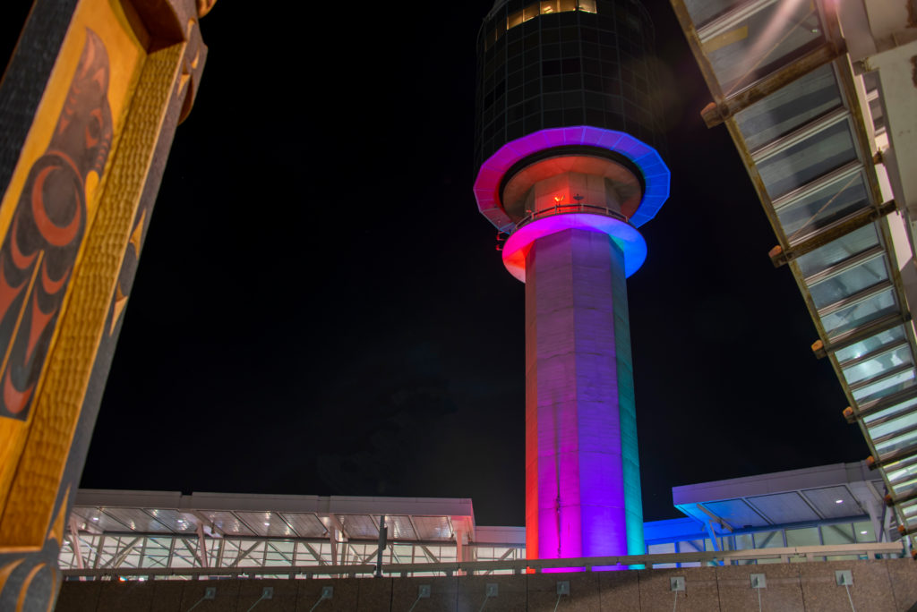 Air Traffic Control Tower, Vancouver International Airport (YVR), Richmond, BC